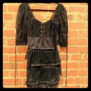 For Love and Lemons lace Mini Dress.